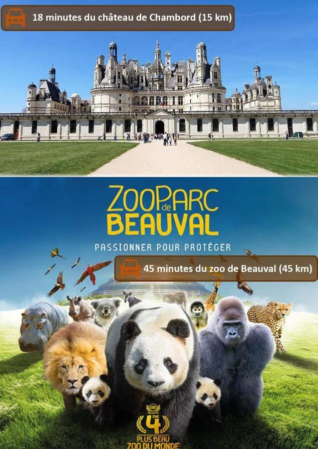 Studio tout équipé Ô pays des châteaux Blois Exterior foto